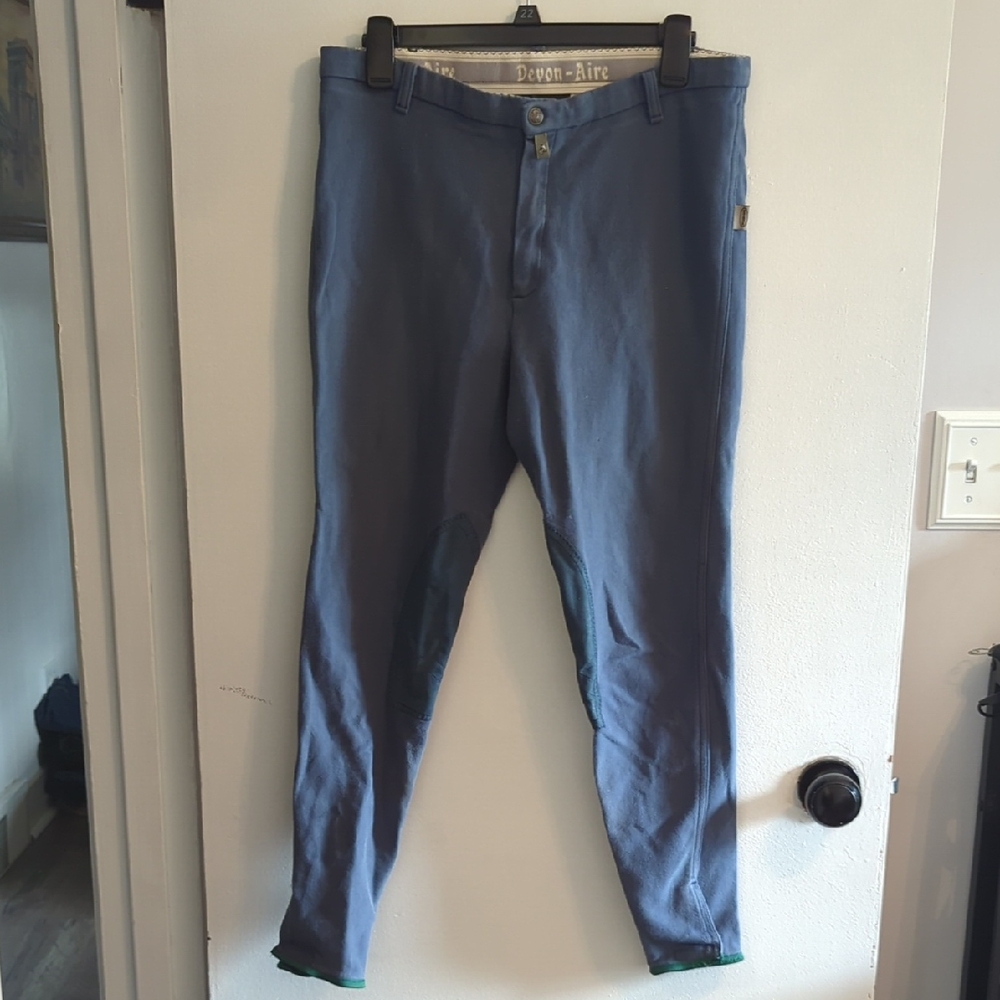 Devon-Aire Women's Blue Chinos